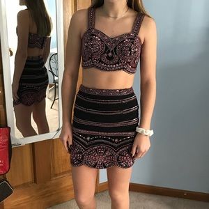 Homecoming dress 2 piece